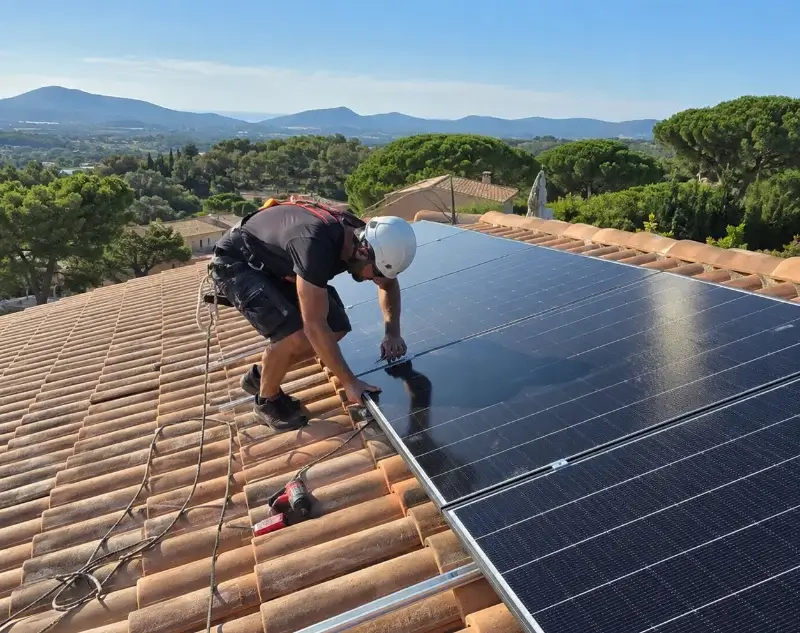 Installateur panneaux solaires Mirabel-et-Blacons — pose photovoltaïque sur toiture